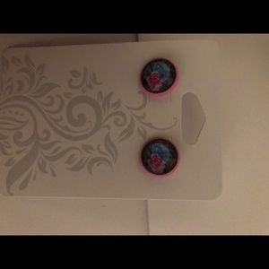 Floral studs